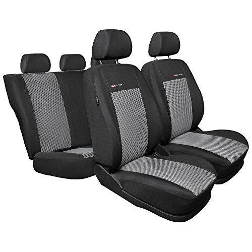 Maßgefertigte Autositzbezüge Sitzschoner Schonbezüge Sitzauflagen Autositzbezug genau angepasst für Peugeot 407 BJ. 2004-2011 *Elegance Line*