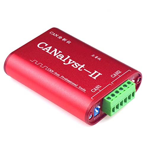 JUNELIONY CAN Analyzer CANOpen J1939 USBCAN-2II Konverter Kompatibel mit ZLG USB To CAN USBalyst-II