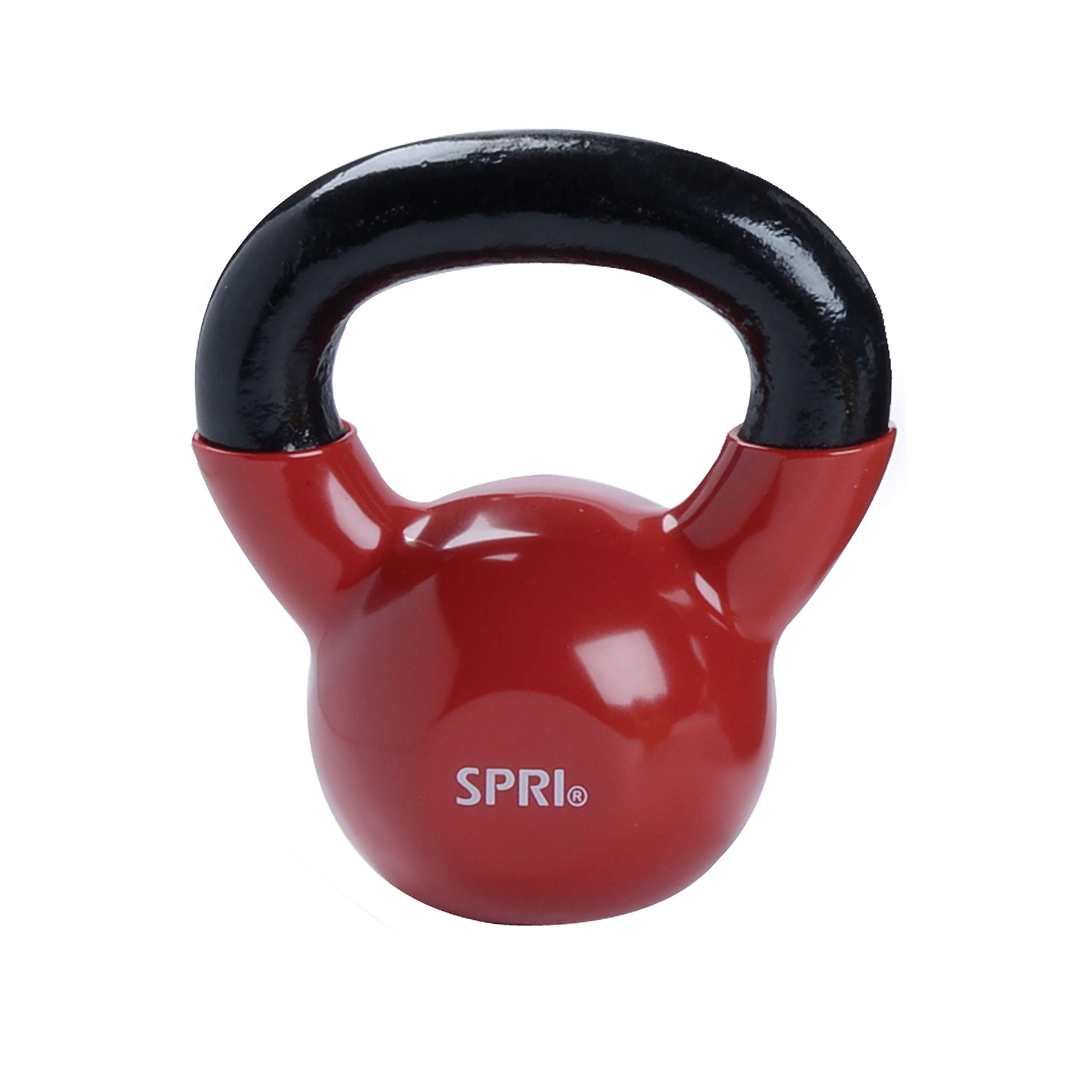 SPRI Unisex-Erwachsene 07-70402 Kettlebell, (C) Rot | 4,5 kg, 10-Pound