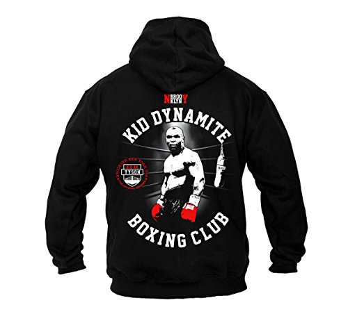 Dirty Ray Kampfsport Boxen Kid Dynamite Boxing Club Herren Kapuzenpullover B22 (L)