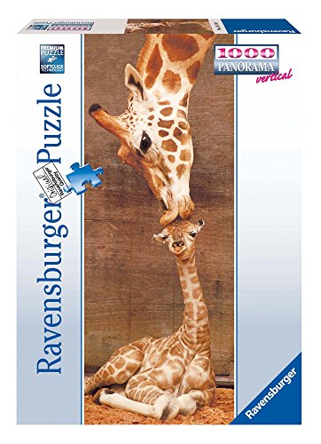 Ravensburger 15115 - Giraffe: The First Kiss - 1000 Teile Panorama Puzzle
