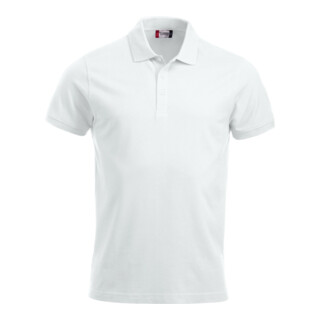 Clique Polo-Shirt Classic Lincoln, weiß, Unisex-Größe: 2XL