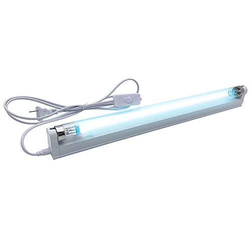 H&RB UV-Lampe, Desinfektion Sterilisation Lampe UVC Antibakteriell 100% Tragbares Desinfektions LED Desinfizieren Licht,Weiß,15W