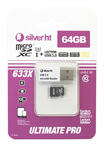 SilverHT NANOHOOP Elite – microSDXC-Speicherkarte (64 GB)