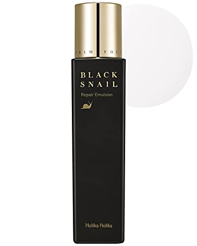 Holika Holika Prime Youth Black Snail Repair Emulsion, 1er Pack (1 x 160 ml)