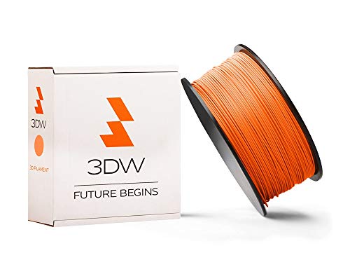 3DW Filament für 3D-Druck - PLA, Fluo Orange, 1.75 mm, 1kg