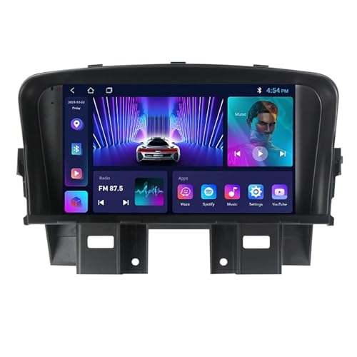 Android 11 Autoradio Für Chevrolet Cruze 2008-2014 Mit Kabelloses Carplay Android Auto, 7 Zoll Multimedia Player Unterstützt GPS/WiFi/HiFi/Bluetooth/RDS/SWC/Mirror Link + Rückfahrkamera (Size : M200S