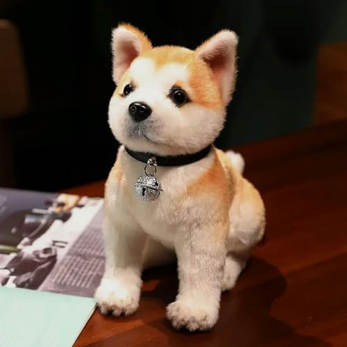 NOpinz Akita Hunde Werden zum Leben erweckt, niedliche Hundepuppen, Plüschtiere, Kindergeburtstage, Heimdekoration 22cm 6