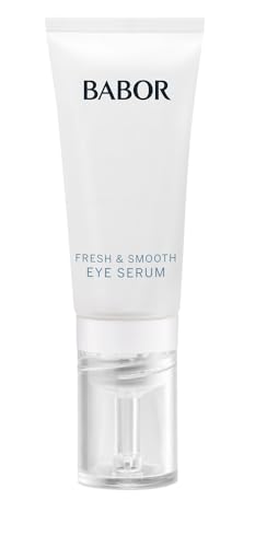 BABOR Fresh & Smooth Eye Serum | Intensive Feuchtigkeit & Frische für eine glatte Augenpartie | Hyaluronsäure, LIFT-UP & Aloe Vera | Augenserum - 15ml