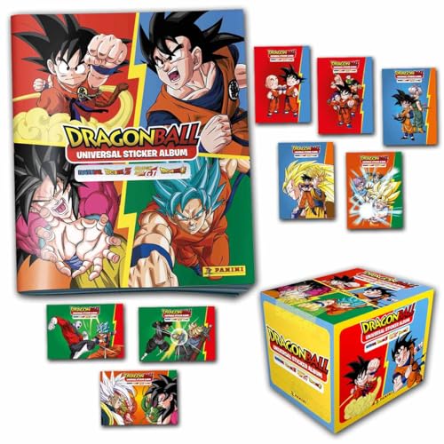 Panini Dragon Ball Universal Sticker (2024) – Die Legenden kehren zurück! (Box-Bundle mit LE Cards)