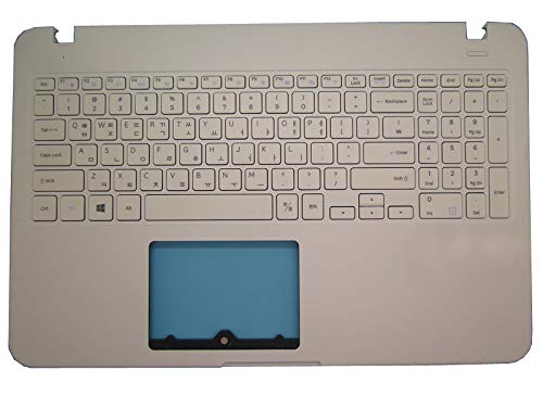 RTDpart Laptop-Handauflage und Tastatur für Samsung NP550EBZ / NT550EBZ / 550EBZ / Korea KR BA98-01581 Obere Abdeckung ohne Touchpad