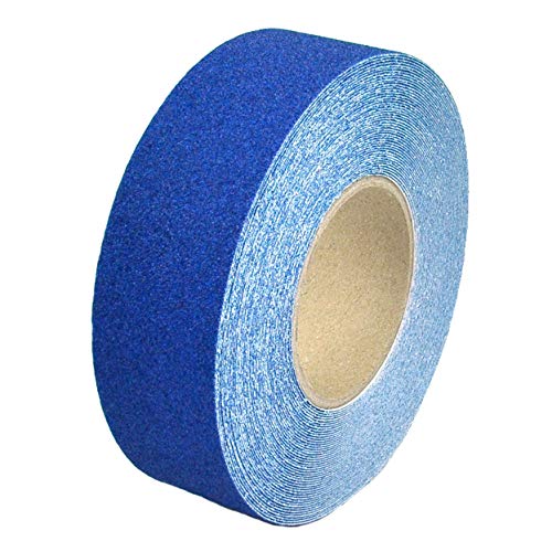 Anti-Rutsch-Band für Innen- u. Außenbereiche, Rutsch hemmend, selbstklebend (50 mm x 18m, Blau)