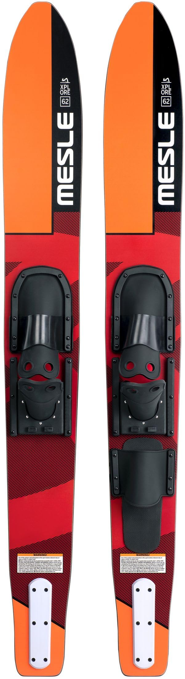 Mesle Combo Wasser-Ski XPlore 157 cm mit B2 Bindung, Anfänger und Fortgeschrittene Combo-Ski für Jugendliche und Erwachsene bis 90 kg