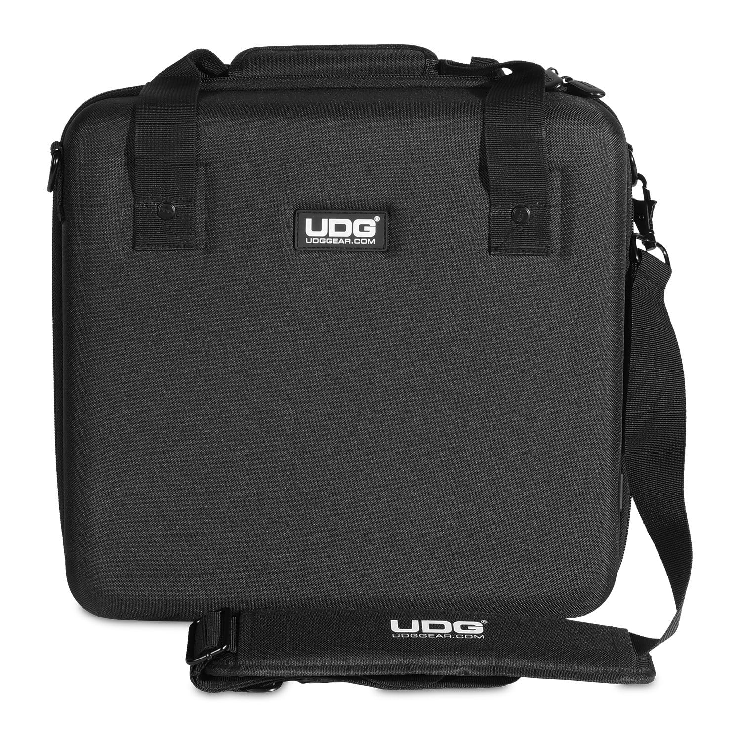 UDG GEAR GEARCreator Pioneer XDJ-700/Numark PT01 Scratch Turntable USB Hardcase Black U8446BL, Schwarz