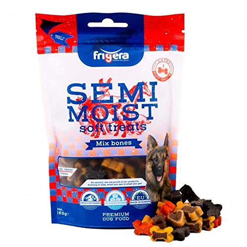 friGERA friGERA Hundefutter - Semi-Moist Treat Soft Mix Bones 165g - (402285861226) /Dogs
