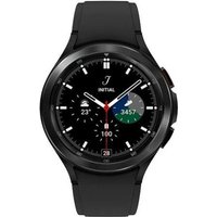 Samsung Galaxy Watch4 Classic - 46 mm - schwarz - intelligente Uhr mit Ridge Sport Band - Flouroelastomer - schwarz - Anzeige 3.46 cm (1.4) - 16 GB - 7.6 GB - NFC, Wi-Fi, Bluetooth - 52 g