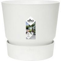 Elho Greenville Rund 40 - Blumentopf - Weiss - Draußen - Ø 39 x H 36.8 cm