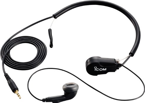 Icom Headset mit Halsmikrofon, Schwarz