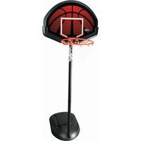 Lifetime Basketballkorb 'Alabama' schwarz/rot mit Standfuss 81 x 225 cm