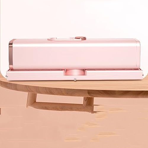 Trockner, Studentenwohnheim-Trockenbügel, tragbarer Stoffbezug, universeller kleiner Trockner, kleiner Haushalt, weiß (pink)