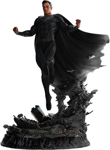 WETA Workshop Limited Edition Polystone - Justice League (Zack Snyder) - Superman - Black Suit - 1:4 Scale Statue