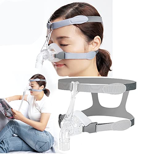 Universal Full Face Mask For Sleep, Silicone Pad/Comfortable Lightweight, With Adjustable Headgear, For Breathing, Anti-Snoring And Sleep Aid,L
