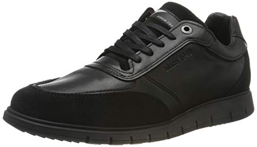 ARA Herren Morten 1134001 Sneaker, Schwarz (Black 01), 41 EU