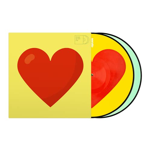 2x12" Emoji Picture Vinyl Pressung"Donut/Heart"