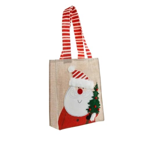 MdybF Weihnachtstüten 10pcs Weihnachtsgeschenktaschen Weihnachtsabend Taschen Süßigkeiten Taschen Weihnachtsgeschenke Weihnachtsdekorationen-rot-8pcs