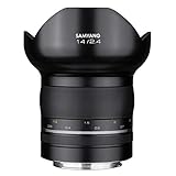 Samyang 8041 XP 14mm F2.4 Nikon F - manuelles Ultraweitwinkel Objektiv, 14 Festbrennweite für Vollformat & APS-C Kameras mit F Anschluss, ideal für Architektur und Nachtaufnahmen