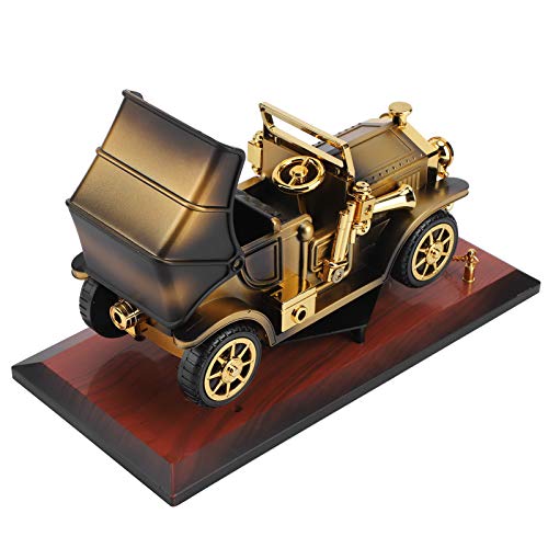 Zerodis Spieluhr, Retro Vintage Auto Spieluhr Mobile Classical Car Shape Modell Spieluhr mit Basis Hochzeitsgeschenk Tischdekoration oder Valentinstag/Geburtstag
