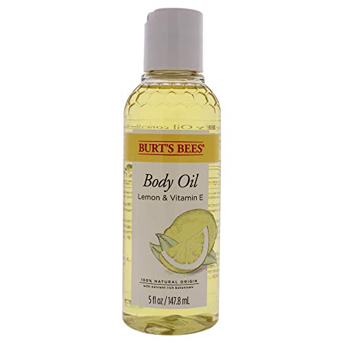 Burts Bees Body Oil - Lemon and Vitamin E Unisex Oil 5 oz