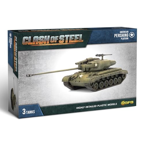 Gale Force Nine - Clash of Steel - M26 Pershing Tank Platoon