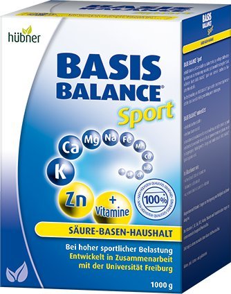 3 Kg Hübner Basis Balance Sport Mineralstoff Aktiv 3 X 1000g Neu