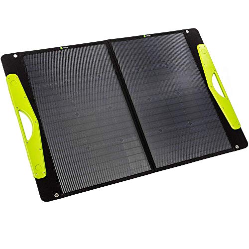 WATTSTUNDE SolarBuddy 100W Solarkoffer - Hardcover Solartasche WS100SB - faltbares Solarmodul direkt mit USB Anschluss am Modul (100W)