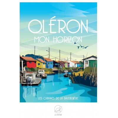 La Loutre OLERON mon Horizon - Les Cabanes de la Baudissi�re 1000 Teile Puzzle Puzzle-La-Loutre-6365