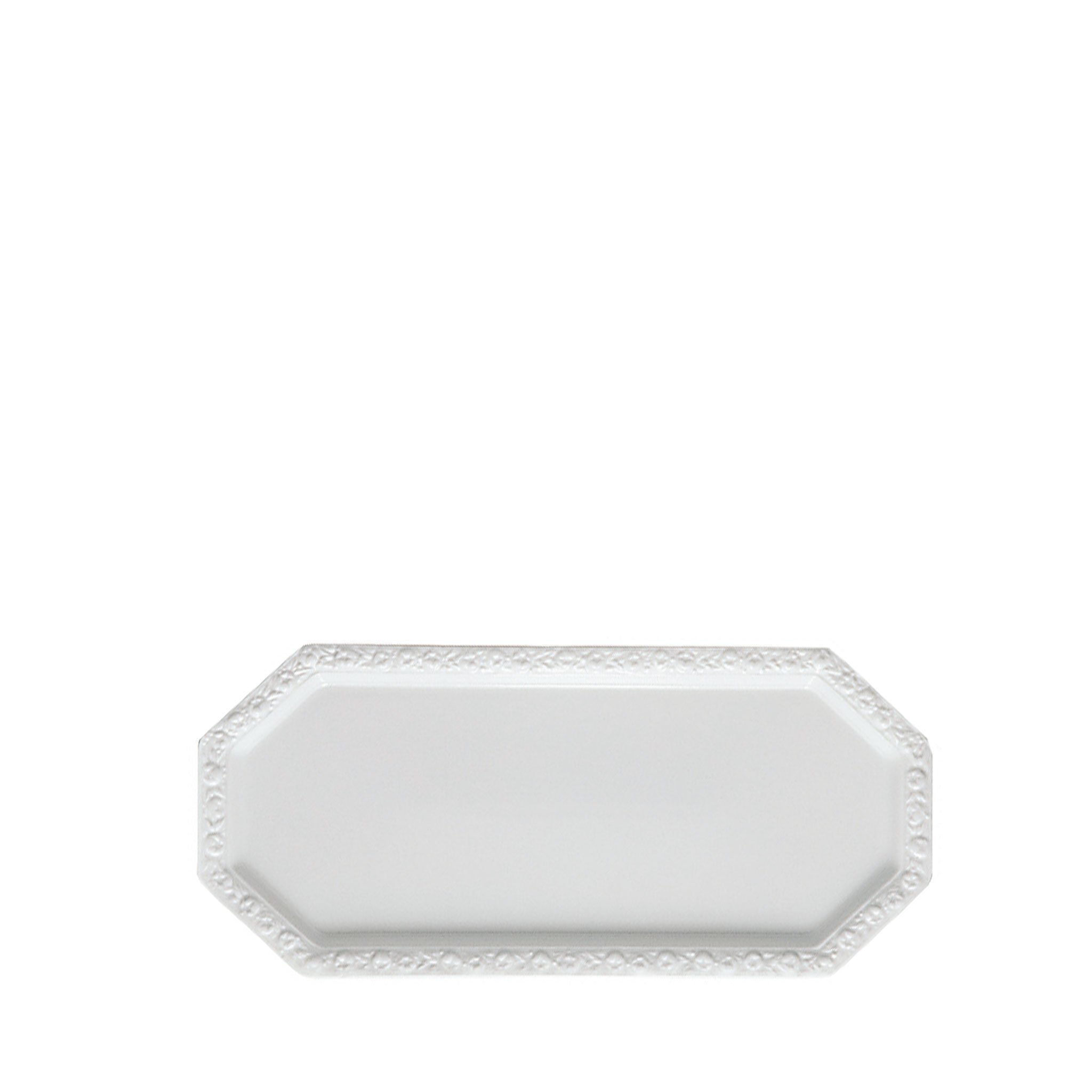 Rosenthal 10430-800001-12844 Maria Kuchenplatte rechteckig 36 x 16 cm, weiß