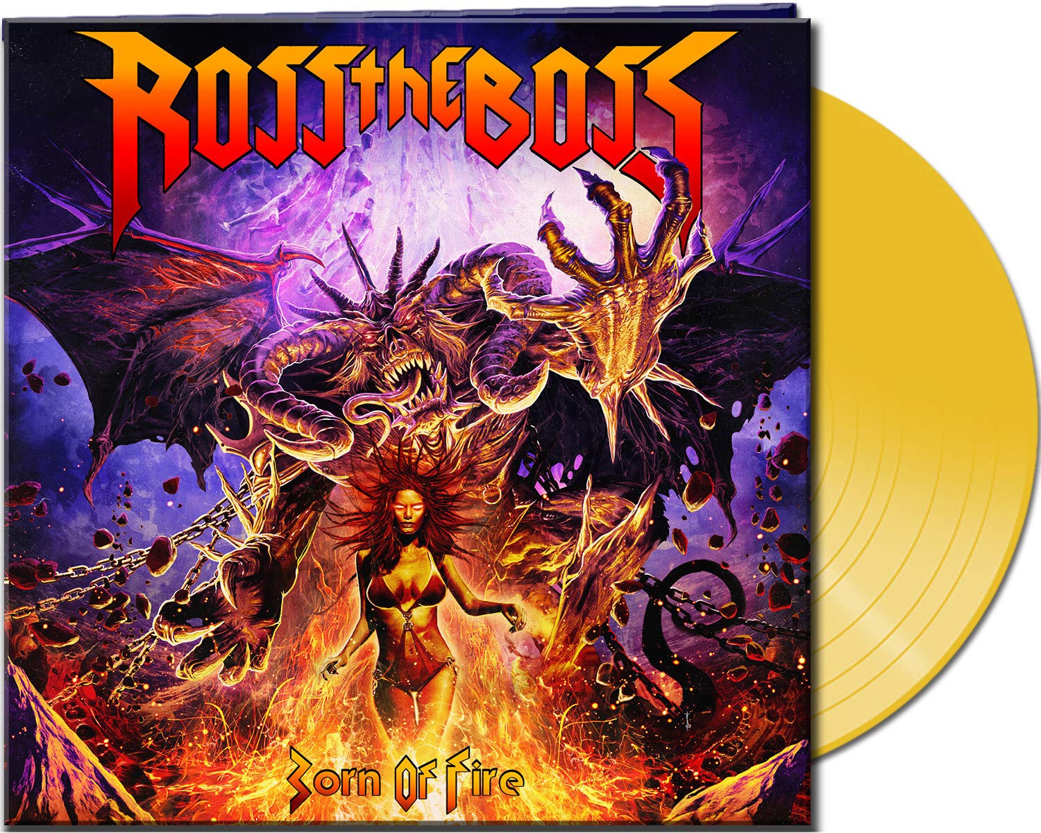 Born of Fire (Ltd.Gtf.Clear Yellow Vinyl) [Vinyl LP]