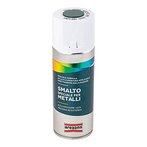 Emaille Spray AREXONS für metalli- New glänzend grün moos Art. 543612