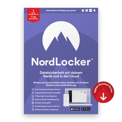 NordLocker | 1TB | Download & Produktschlüssel