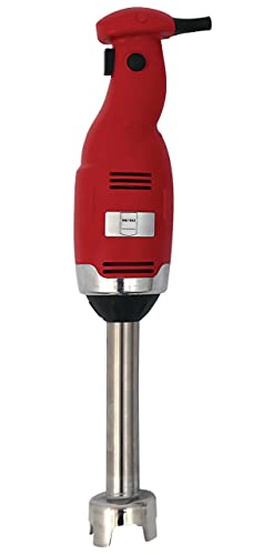 METRO Professional Stabmixer GSM1010, 250 W, 20 cm abnehmbarer Mixstab, Rot, 10 L