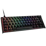 Ducky ONE 2 Mini MX-Black, RGB-LED Kabelgebunden Gaming-Tastatur Switch: Black Deutsch, QWERTZ Schwa