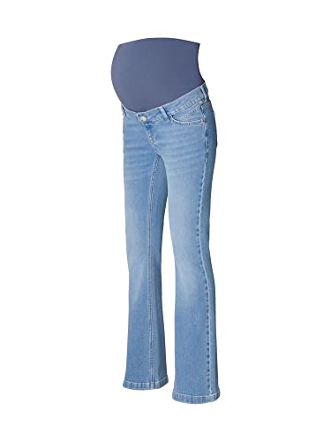 ESPRIT Maternity Damen Bukser Denim Over The Belly Flared Jeans, Medium Wash - 960, 34 EU