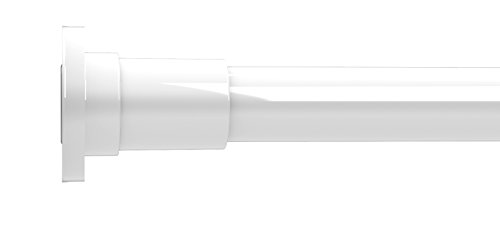 Croydex Stick 'n' Lock Plus Klebstoff oder Schraube Fix Duschkabine Dusche Stab, weiß