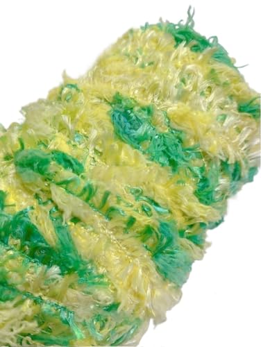 250 g ausgefallenes Strickgarn, segmentgefärbtes Blüten-Wollgarn, handgemischt, Beutel, DIY-Faden, Verkabelung, Häkelgarn (Color : Color 5)