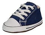 Converse Baby Chucks Blau Chuck Taylor All Star Cribster Canvas Color - Mid Navy Natural Ivory White, Groesse:19