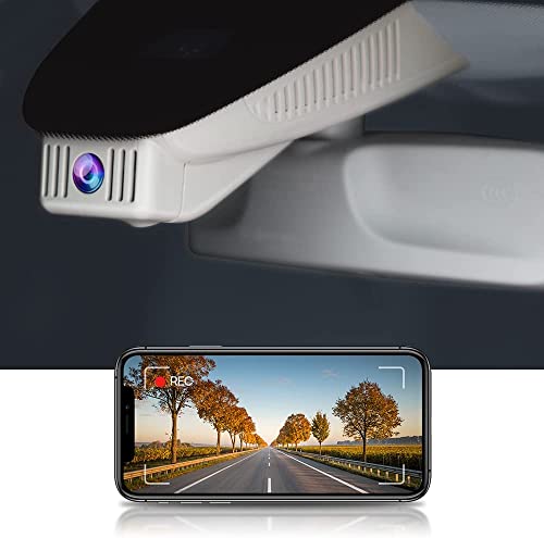 Fitcamx Dashcam 4K Passend für Mercedes-Benz GLC C-Klasse(Modelle 6133), 2160P Autokamera UHD Video WiFi, OEM Benz Zubehör, G-Sensor, Super Nachtsicht, Loop-Aufnahm, WDR Dasch-cam, mit 64-GB-Karte