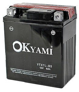 Batterie ytx7l-bs GS OKYAMI