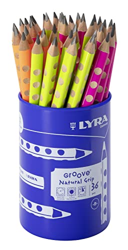 Lyra Groove Jumbo Graphitstift, neon lackiert, RD36