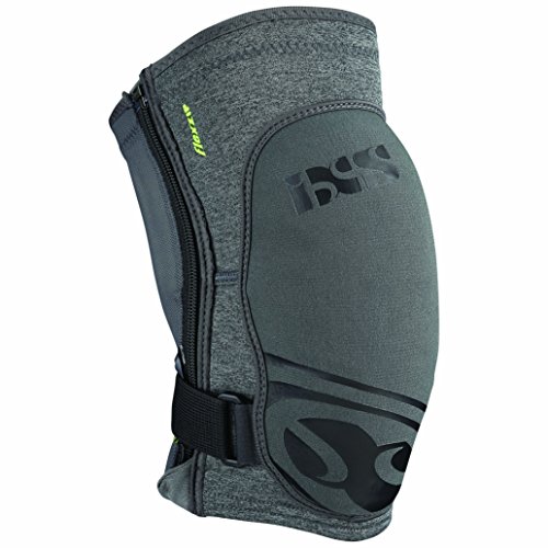 IXS Sports Division Flow Zip Knee pad Knieprotektor, Grey, XL